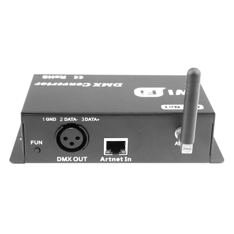WF310 DC12V WiFi-DMX Waterproof Converter, DMX512 Low Voltage WiFi Dimming Control Switch
